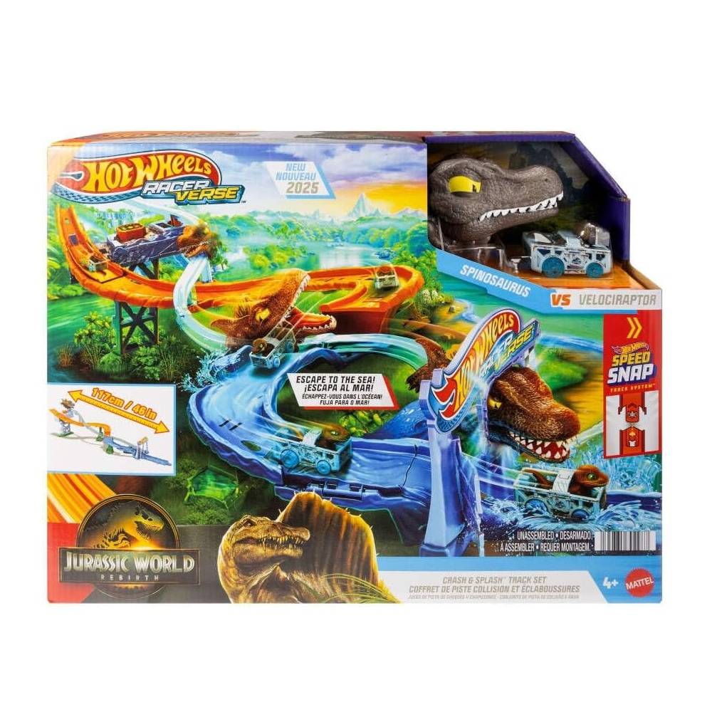 HOT WHEELS PISTA RACERVERSE JURASSIC WORLD SPINOSAURUS - 1