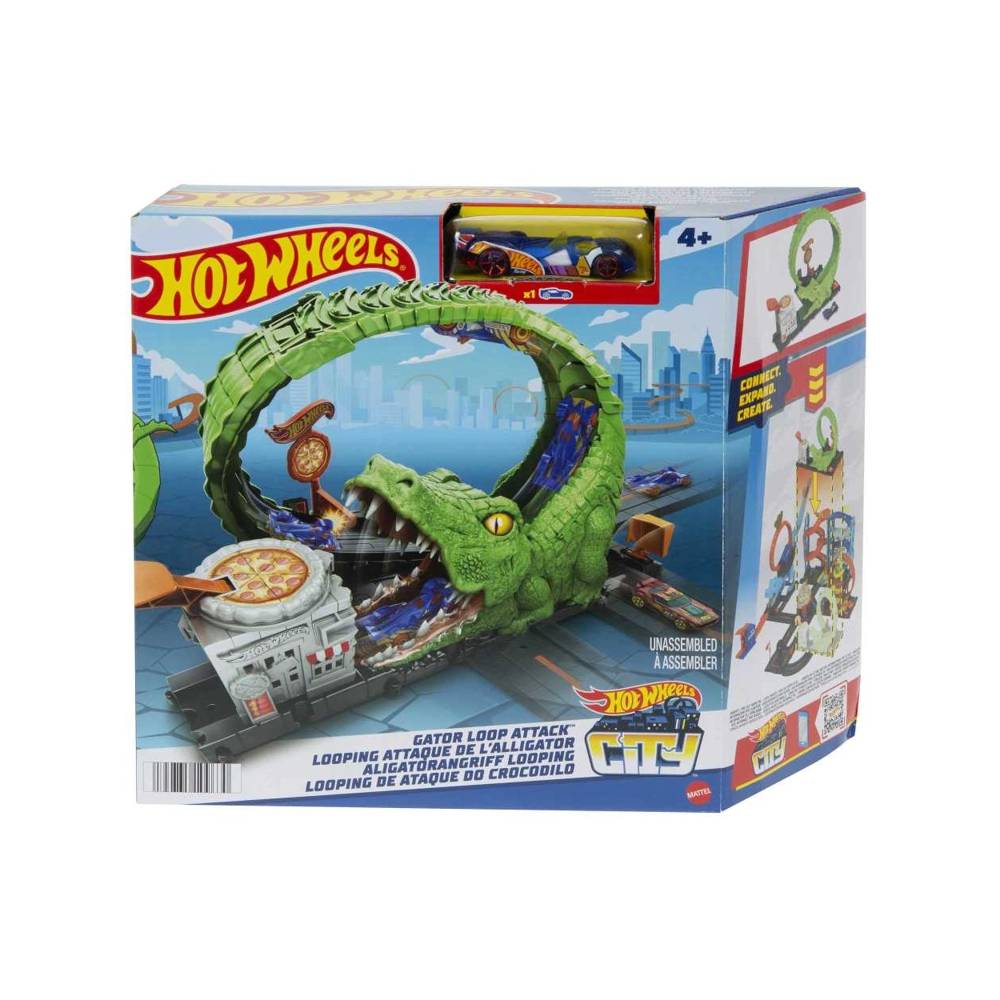 HOT WHEELS PISTA NEMESIS COCODRILO - 2