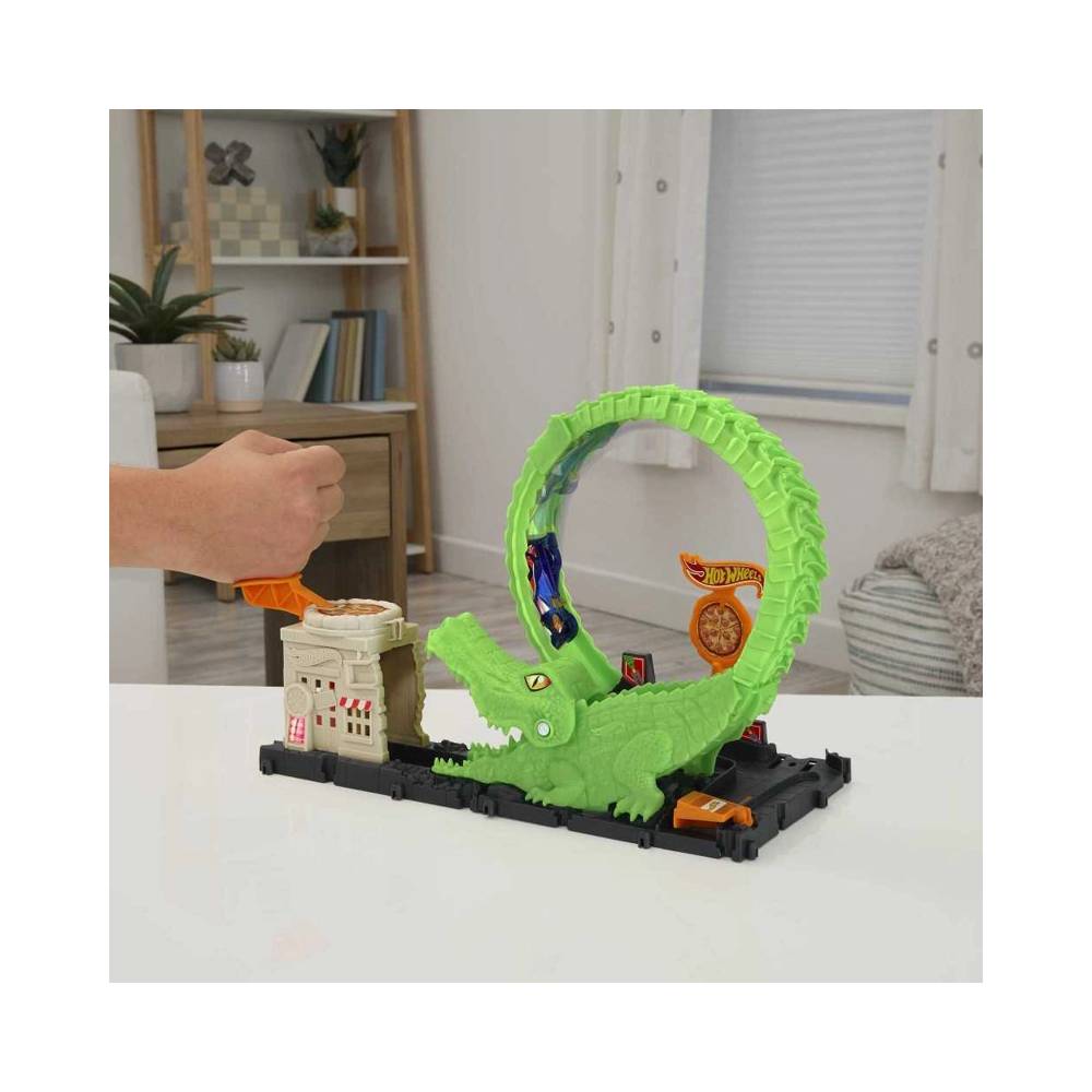 HOT WHEELS PISTA NEMESIS COCODRILO - 3