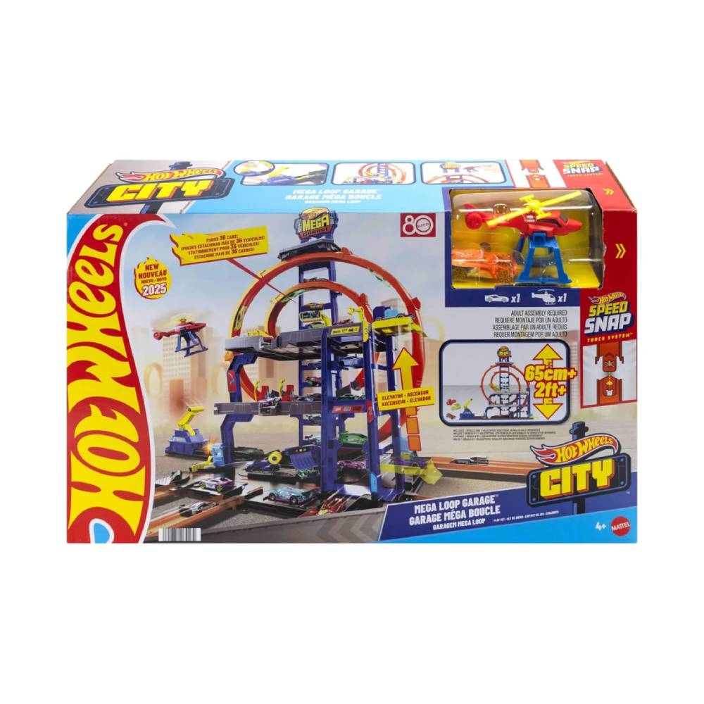 HOT WHEELS MEGA LOOP GARAGE - 2
