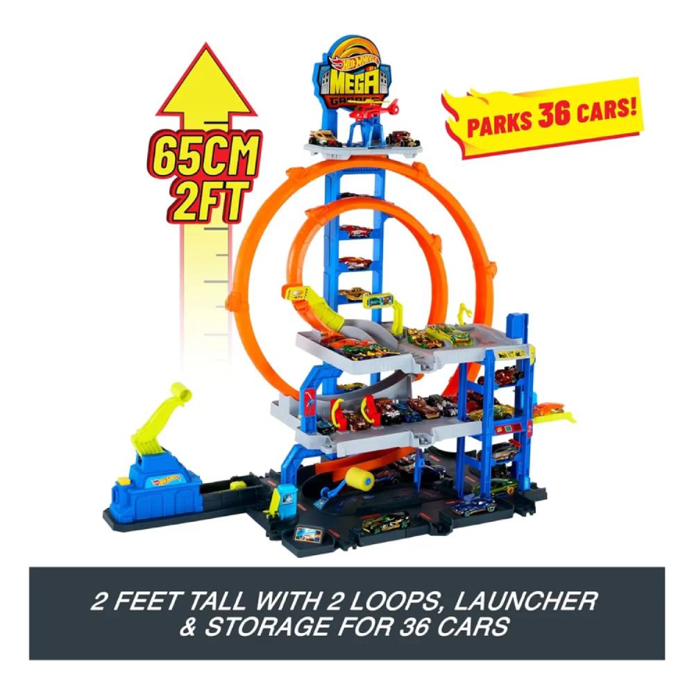 HOT WHEELS MEGA LOOP GARAGE - 3
