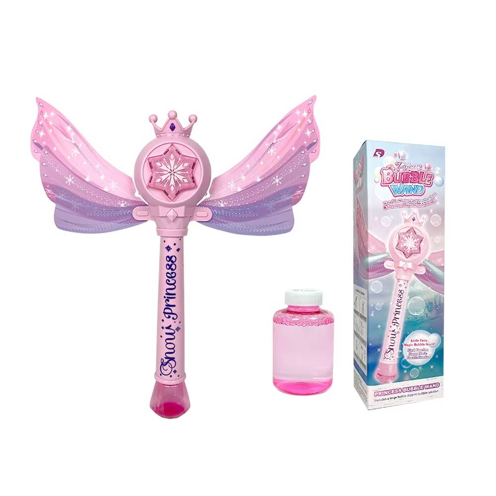 VARITA DE BURBUHAS PRINCESA CON LUZ Y SONIDOS - 1