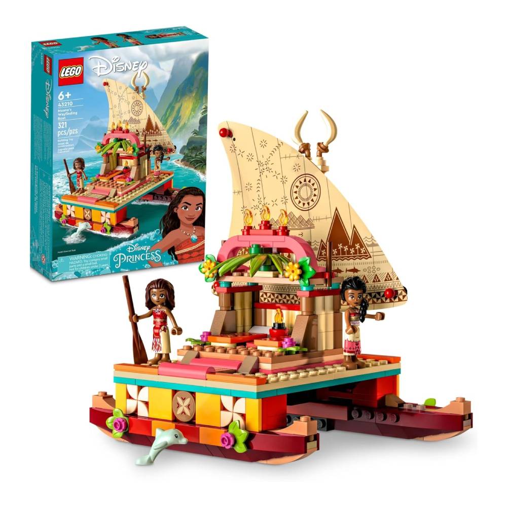 LEGO DISNEY PRINCESA MOANA BARCO DE NAVEGACIÓN  43210 - 1