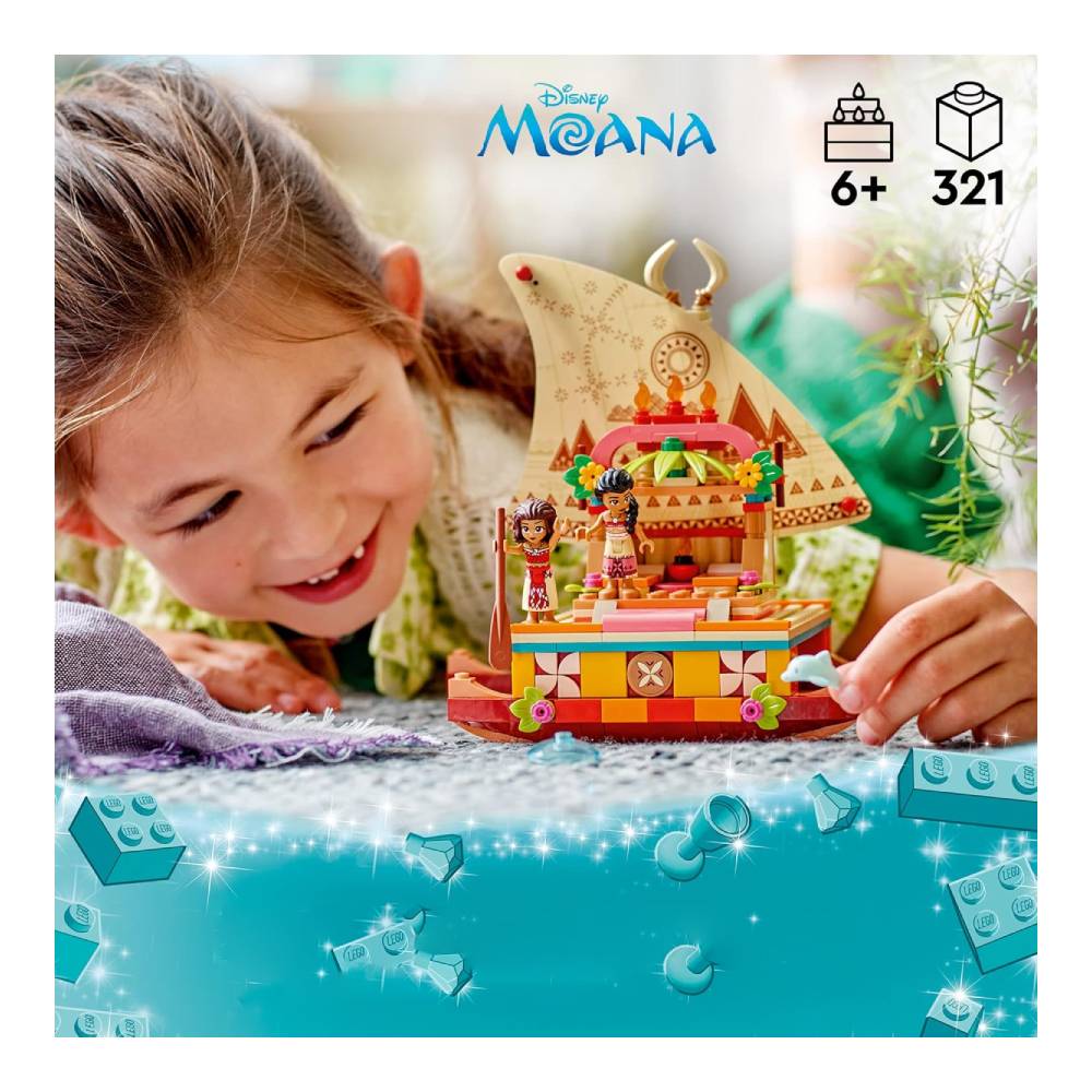 LEGO DISNEY PRINCESA MOANA BARCO DE NAVEGACIÓN  43210 - 2