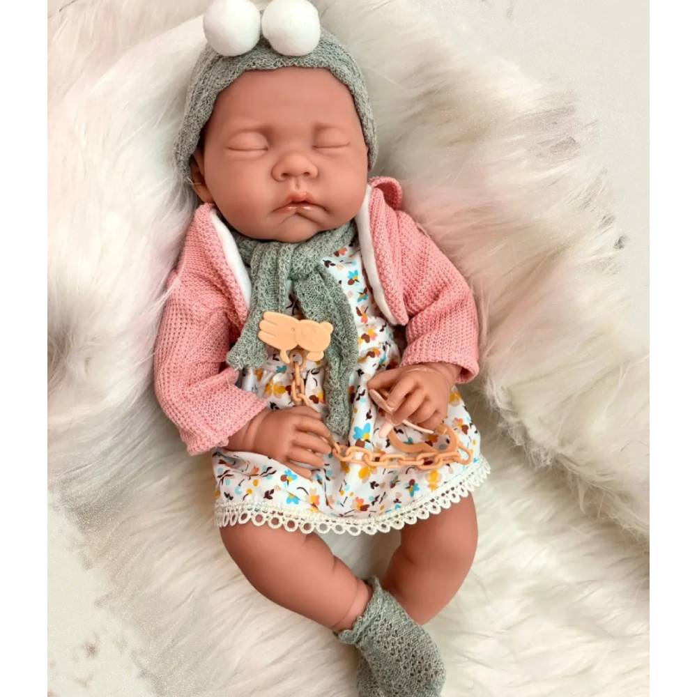 MUÑECA BEBE KIKI DORMIDA 40CM - 2