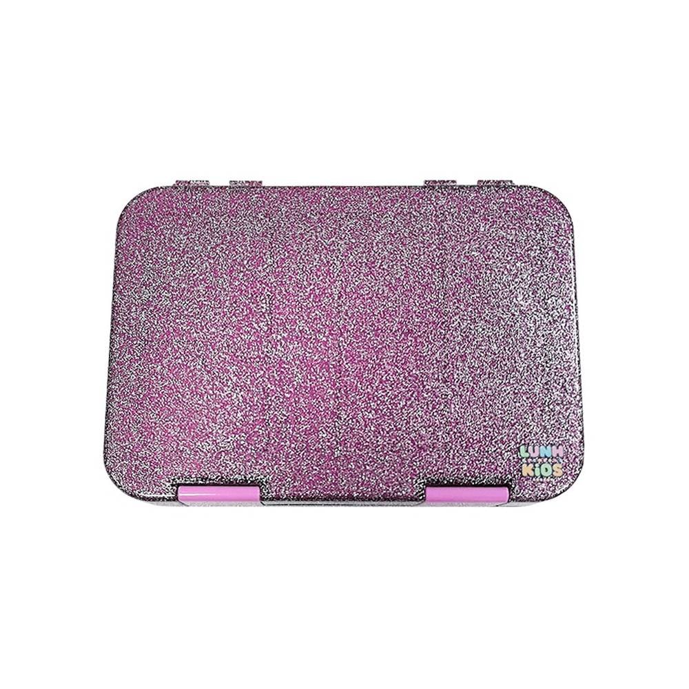 TAPER LUNCH BOX PARA LONCHERA 23X18X5CM GLITTER - 2