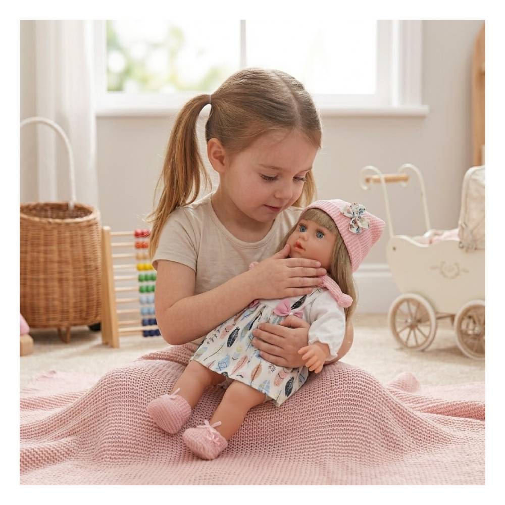 MUÑECA MELISSA 40 CM CON SONIDOS CUERPO DE ALGODON - 2