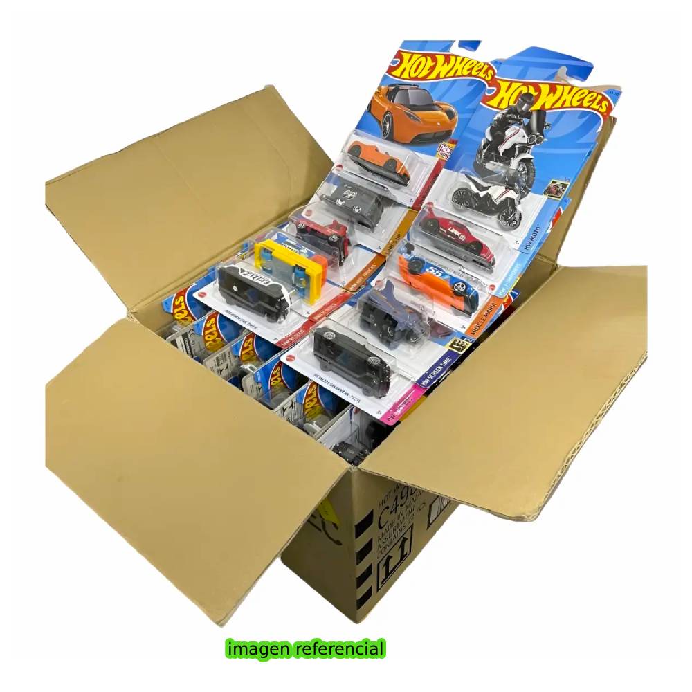 HOT WHEELS BASICOS CAJA DE 72 CARRITOS - 3