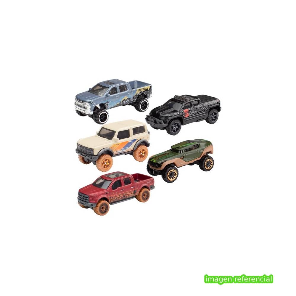 HOT WHEELS BASICOS PACK 5 CARRITOS - 3