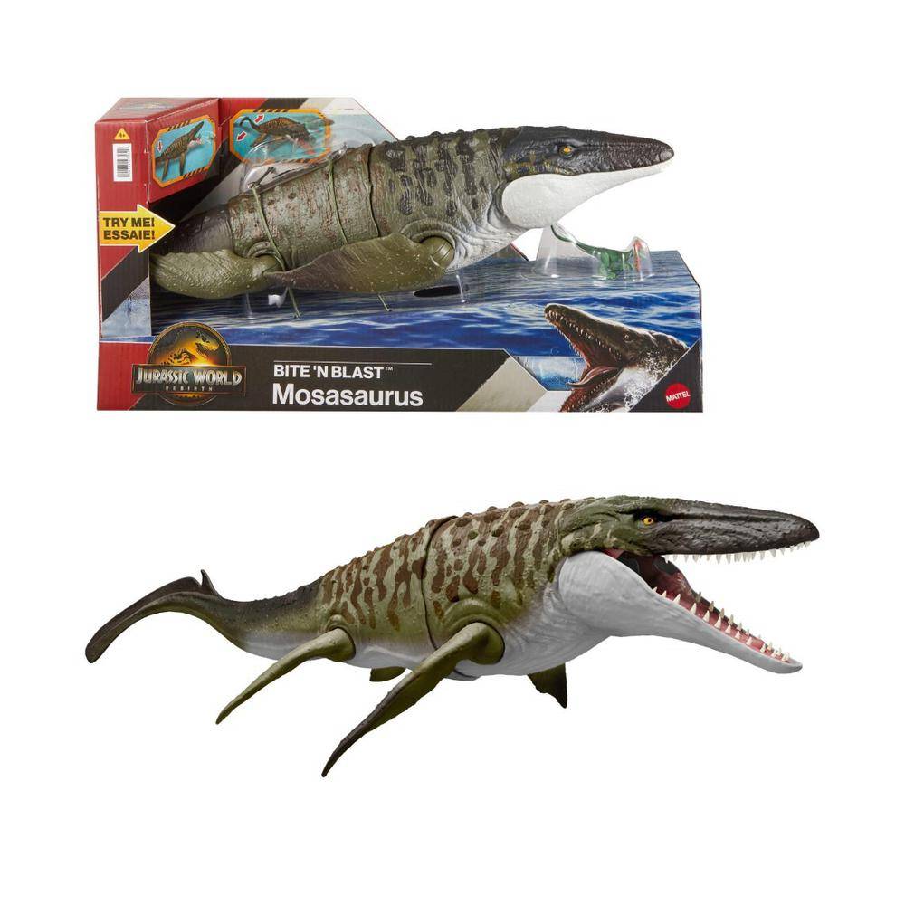 JURASSIC WORLD FIGURA MOSASAURUS EL RENACER - 1