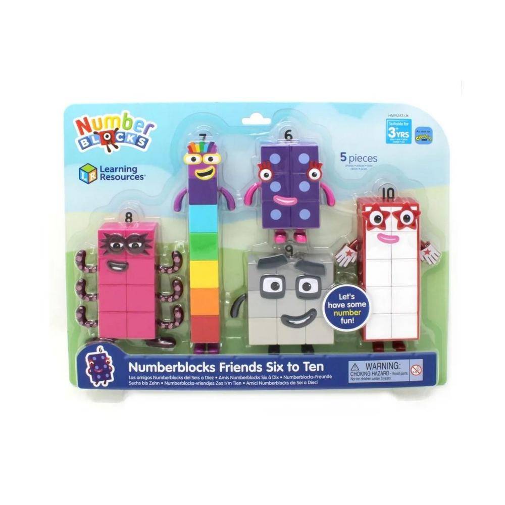 NUMBERBLOCKS 6 AL 10 FIGURAS COLECCIONABLES - 1