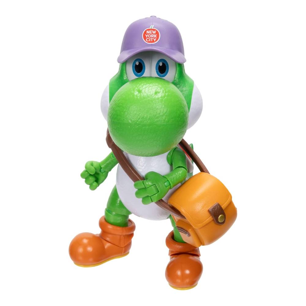SUPER MARIO GALAXY PELICULA FIGURA YOSHI 12 CM CON ACCESORIO - 1