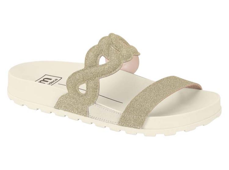 SANDALIAS MUJER MOLECA DORADO CASUAL 54364292787535400 - 1