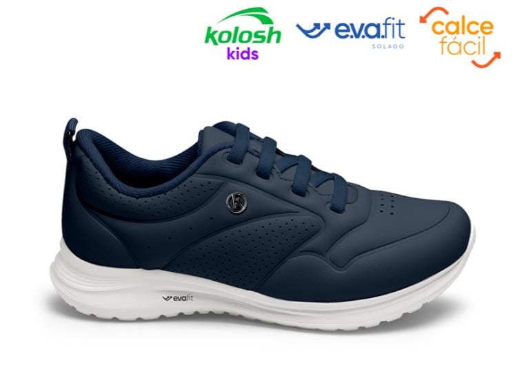 ZAPATILLAS NIÑO KOLOSH MARINO CASUAL - 1