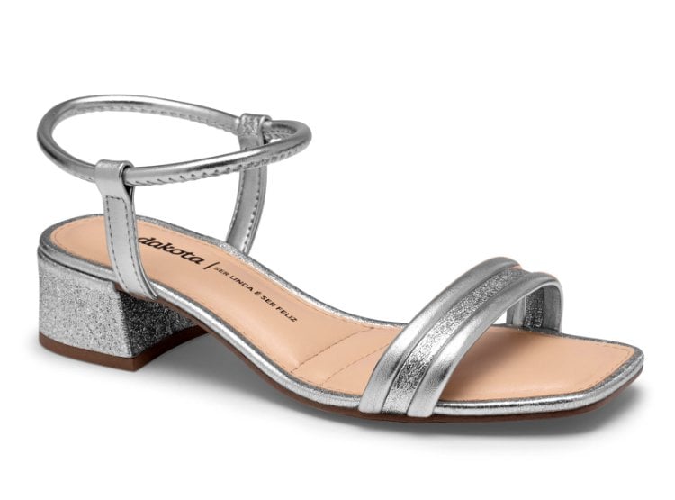 SANDALIAS MUJER KOLOSH PLATA CASUAL - 1