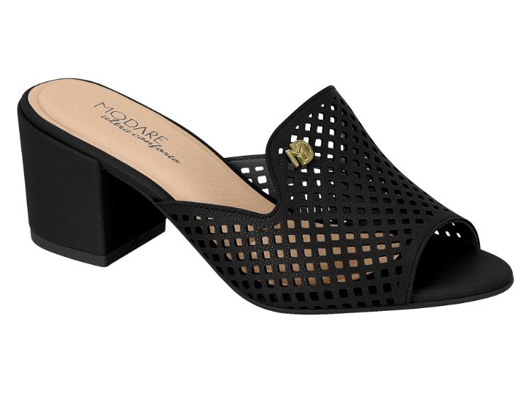 SANDALIAS CASUALES MUJER MODARE NEGRO - 1