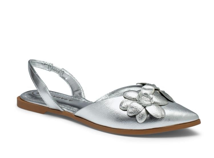 BALERINAS PARA MUJER TANARA PLATA - 1