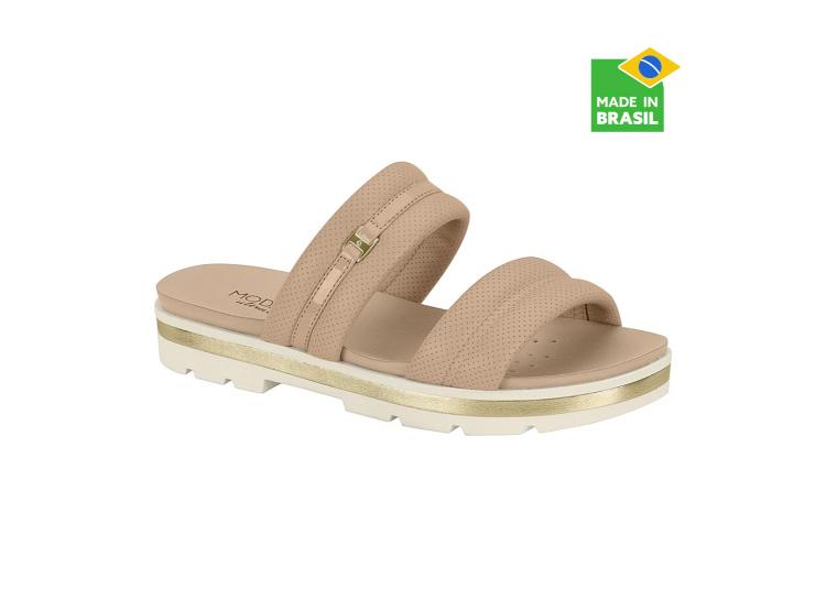 SANDALIAS PARA MUJER MODARE BEIGE - 1