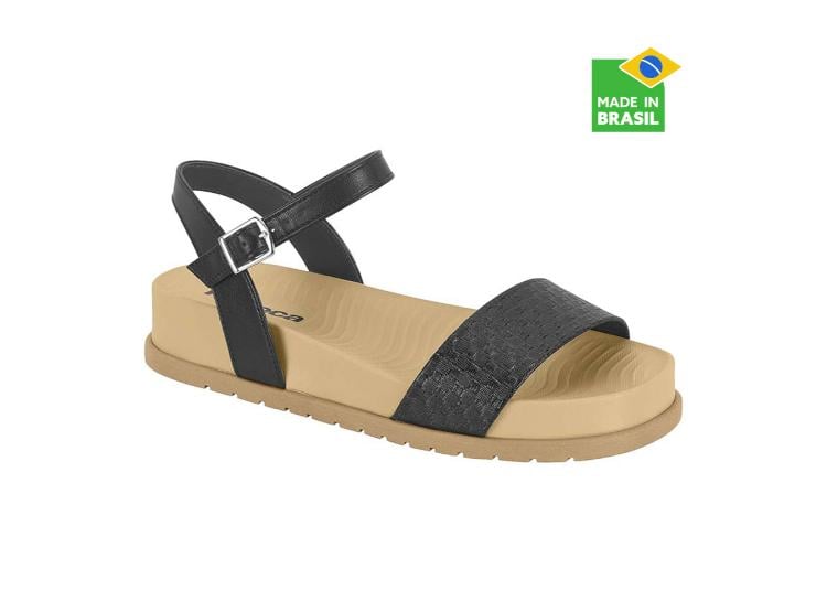 SANDALIAS PARA MUJER MOLECA NEGRO - 1