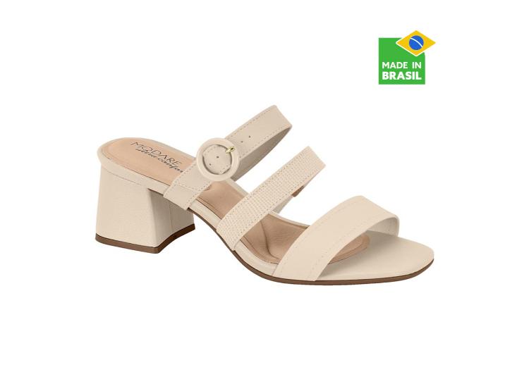 SANDALIAS PARA MUJER MODARE CREMA - 1