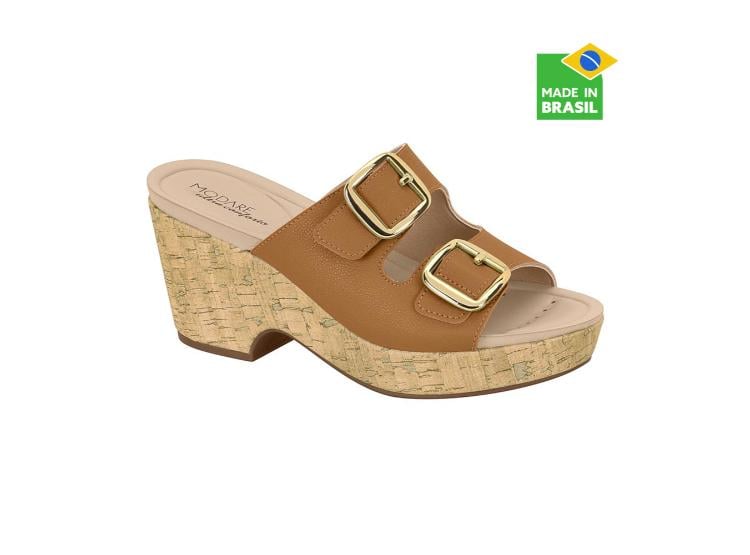 SANDALIAS PARA MUJER MODARE CAMEL - 1