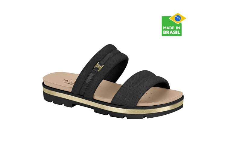 SANDALIAS PARA MUJER MODARE NEGRO - 1