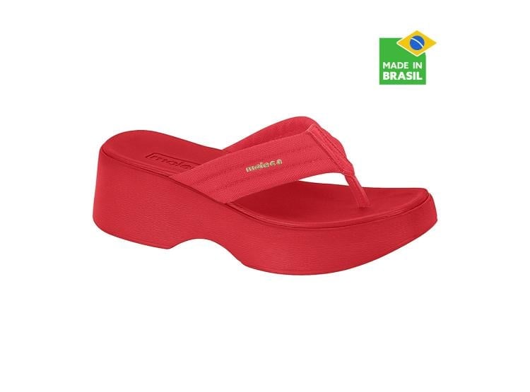 SANDALIAS PARA MUJER MOLECA ROJO - 1