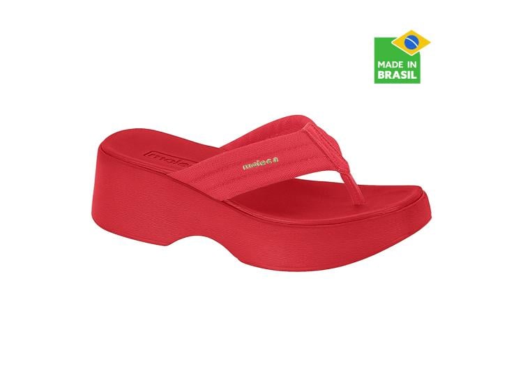 SANDALIAS PARA MUJER MOLECA ROJO - 1