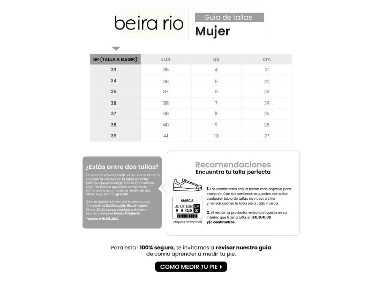 SANDALIAS PARA MUJER BEIRA RIO CREMA - 3