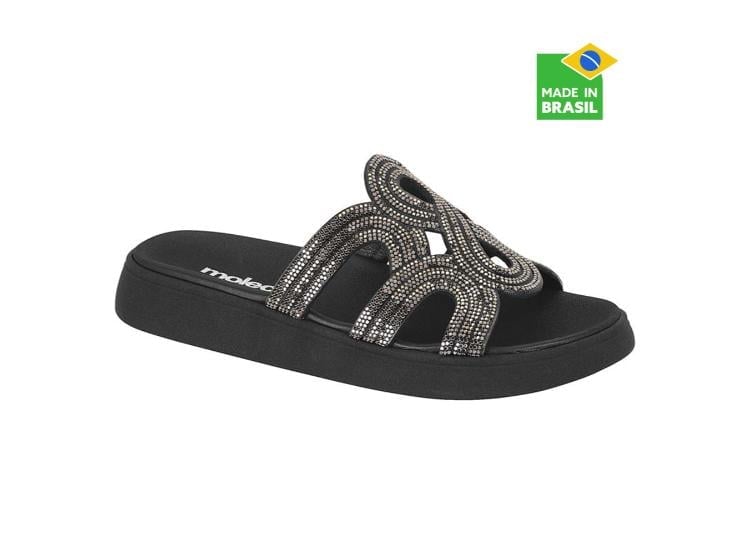 SANDALIAS PARA MUJER MOLECA NEGRO - 1