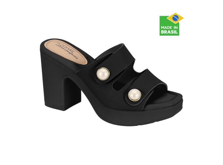 SANDALIAS PARA MUJER MODARE NEGRO - 1