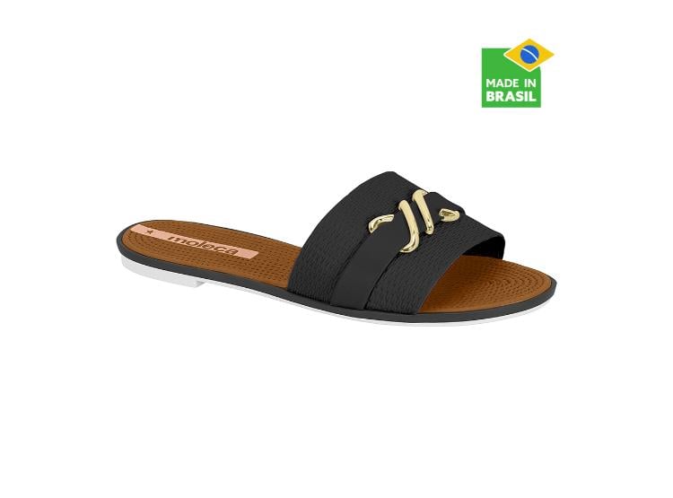 SANDALIAS PARA MUJER MOLECA NEGRO - 1