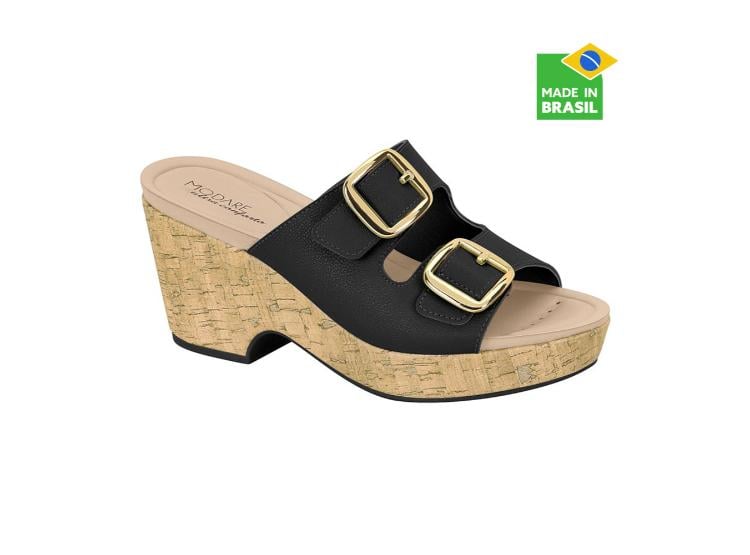 SANDALIAS PARA MUJER MODARE NEGRO - 1