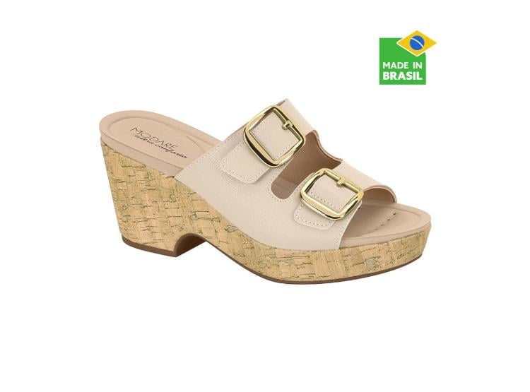 SANDALIAS PARA MUJER MODARE CREMA - 1
