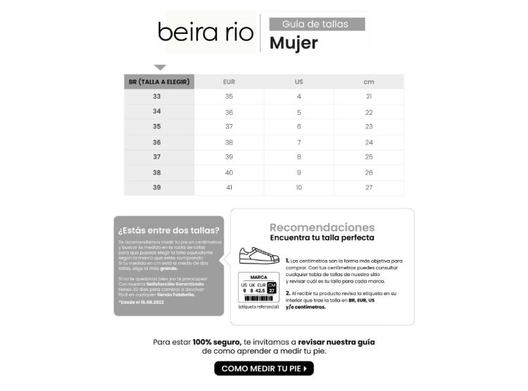 SANDALIAS PARA MUJER BEIRA RIO AZUL - 3