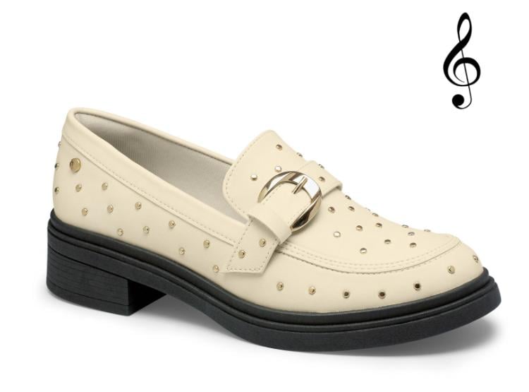 ZAPATOS PARA MUJER TANARA CREMA - 1