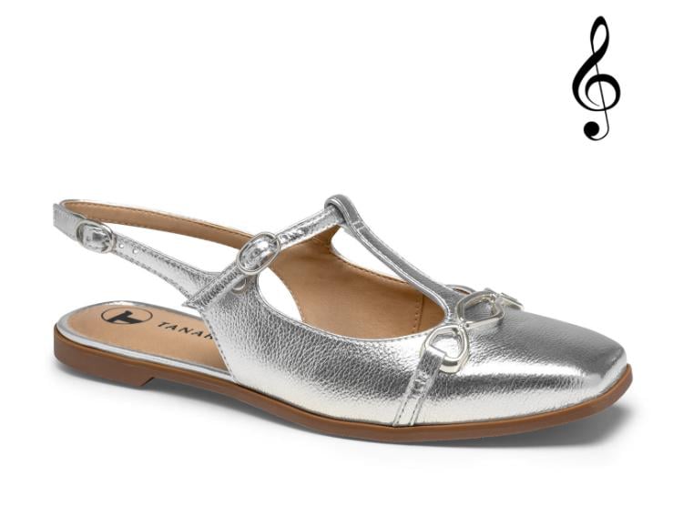 ZAPATOS PARA MUJER TANARA PLATA - 1