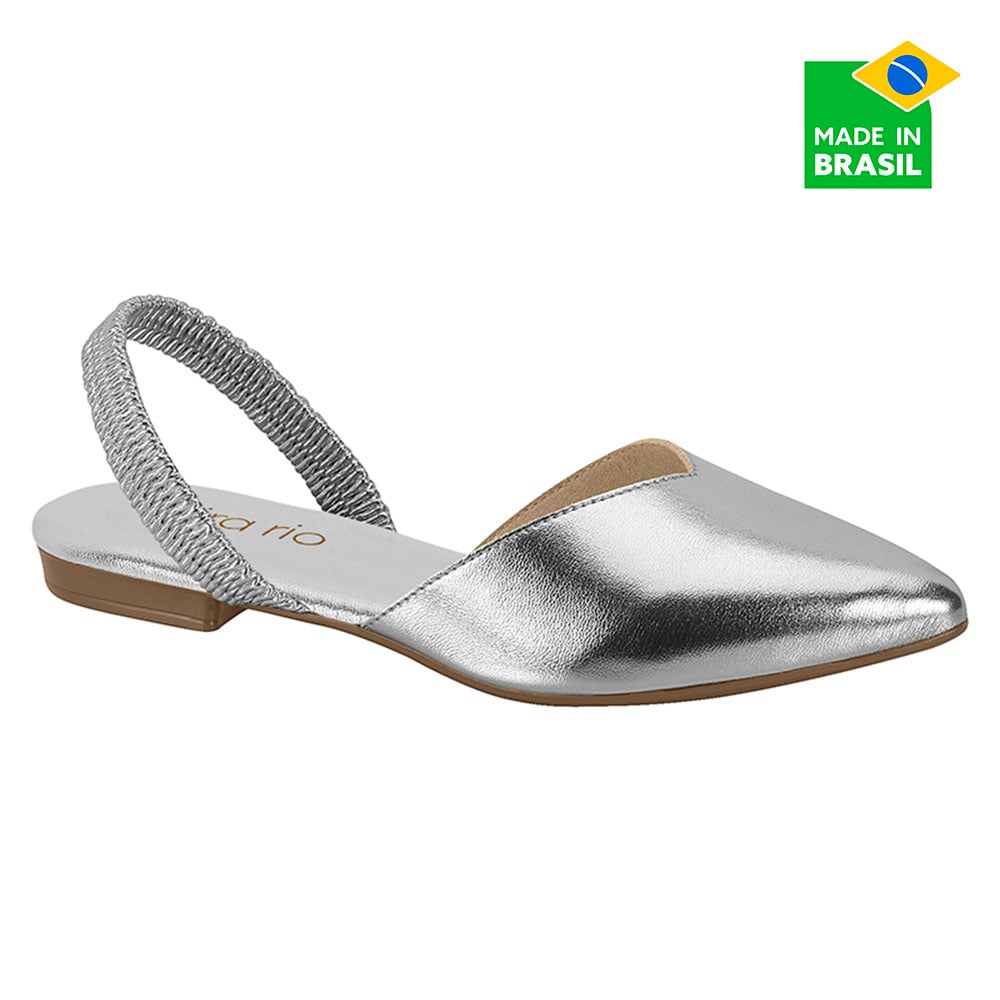 ZAPATOS CASUALES PARA MUJER BEIRA RIO PLATEADO 4134-446-19217-4591 - 1