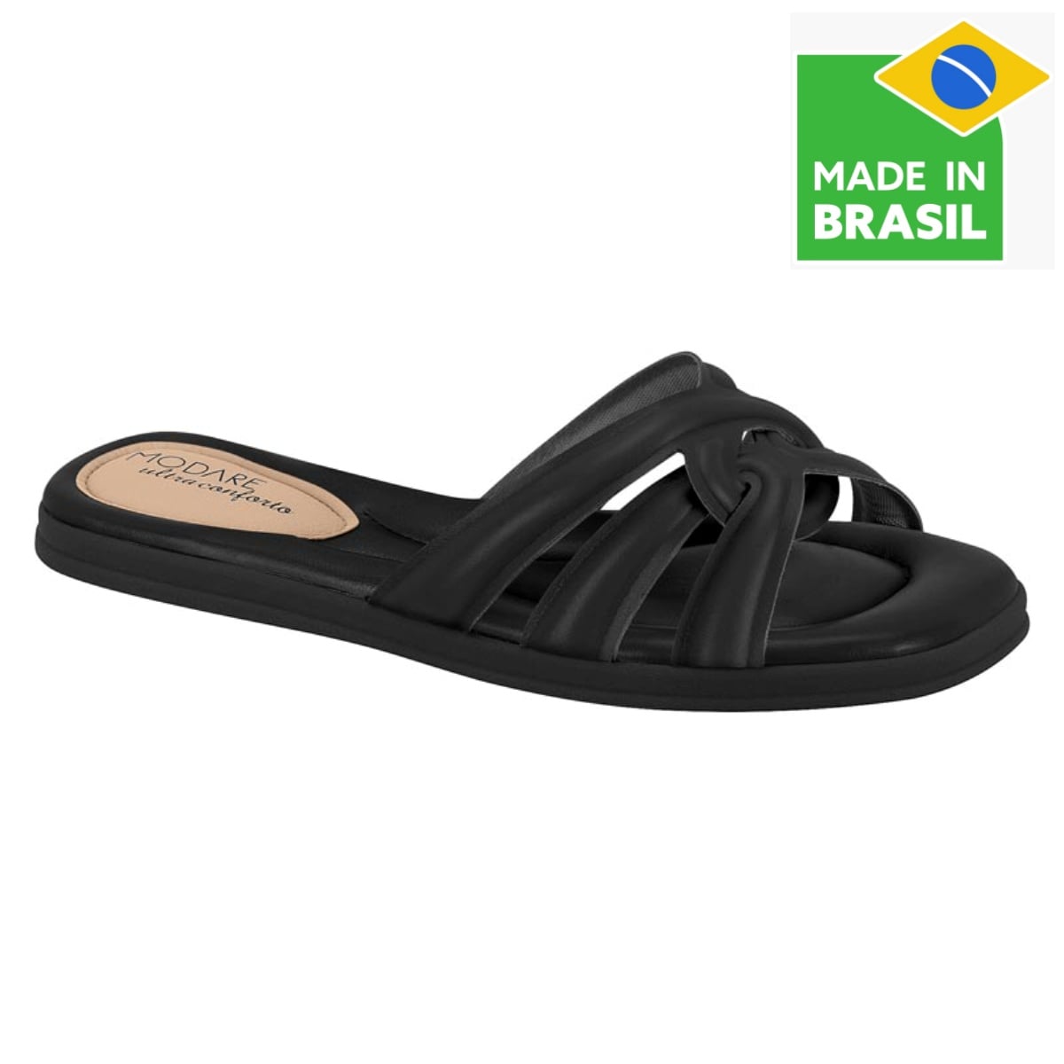 SANDALIAS MUJER MODARE NEGRO - 1