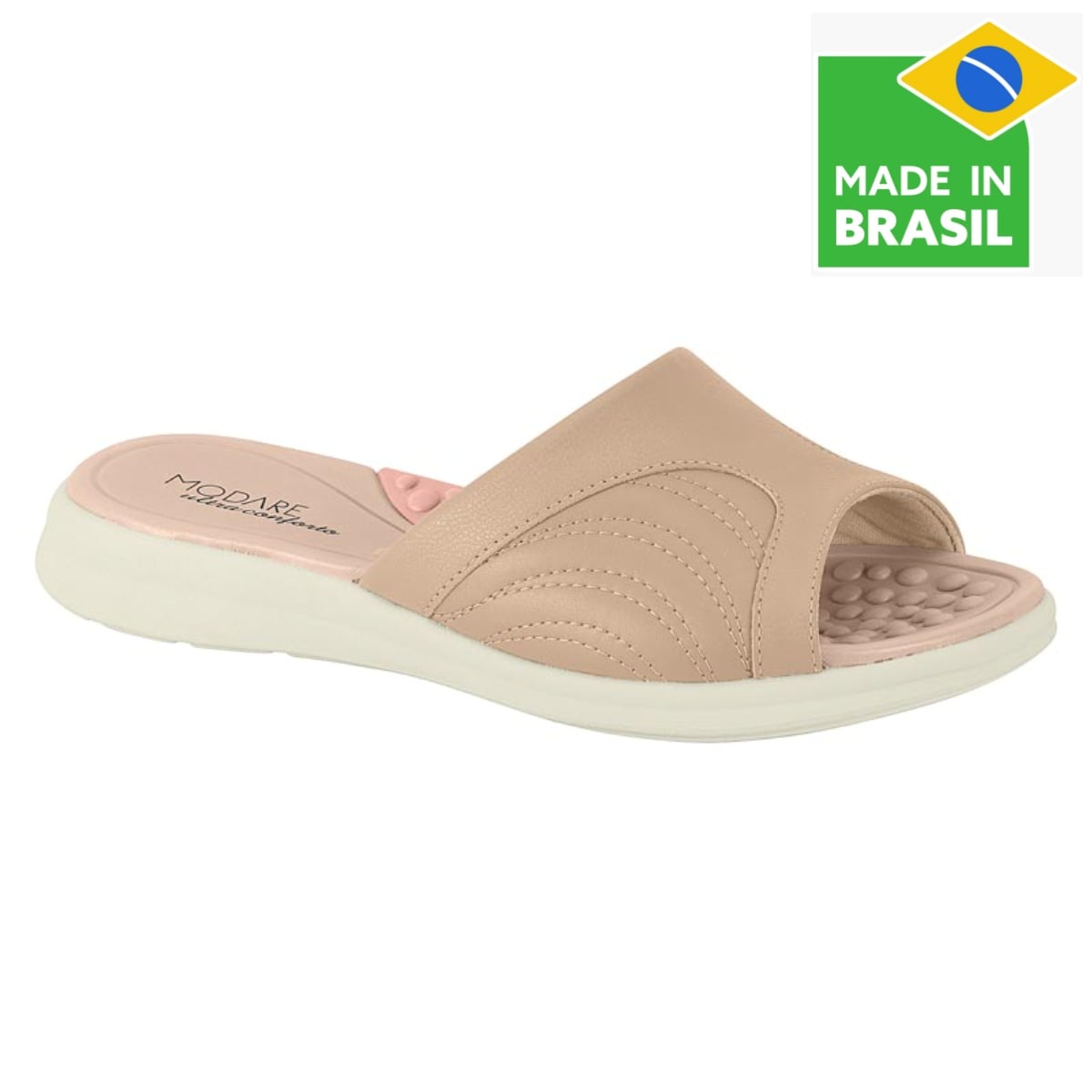 SANDALIAS MUJER MODARE BEIGE - 1