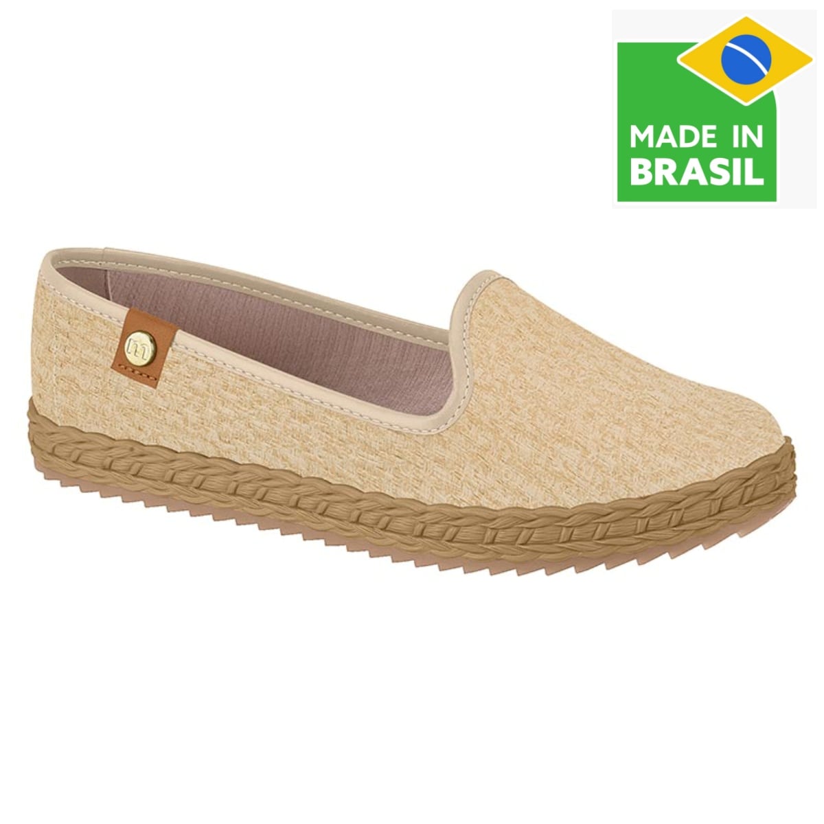 ALPARGATAS CASUALES MUJER MOLECA BEIGE - 1