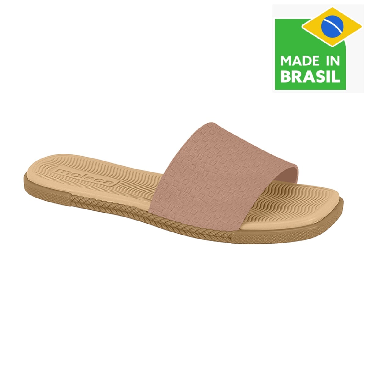 SANDALIAS CASUALES MUJER MOLECA CAFÉ - 1