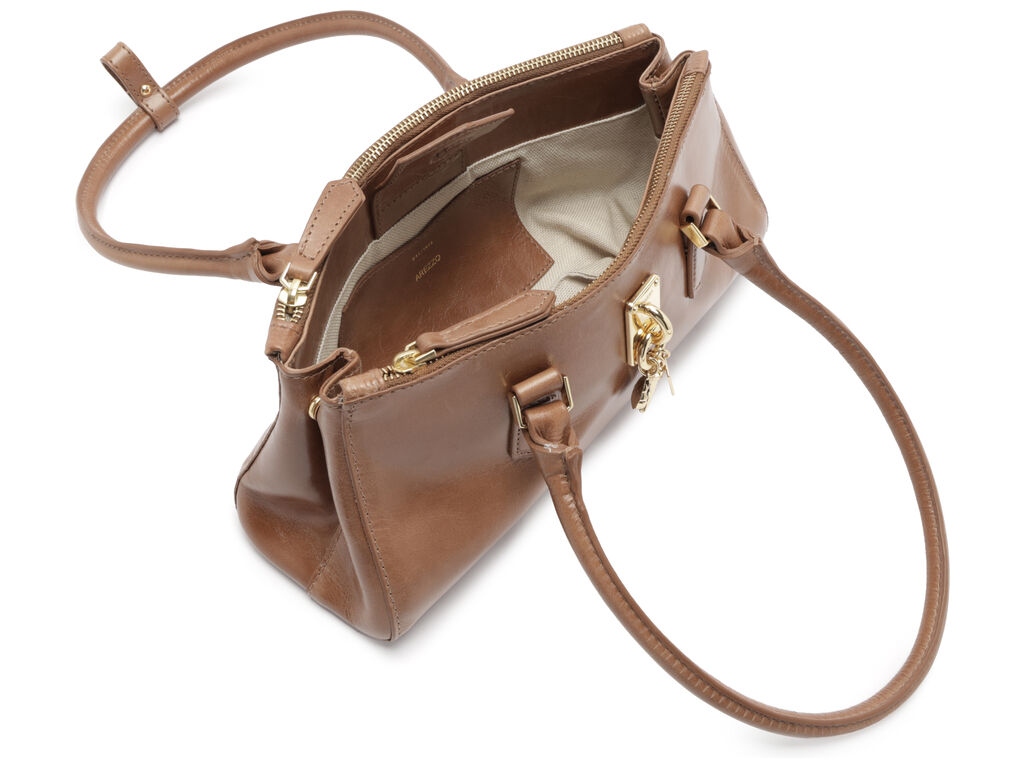 CARTERA CUERO MUJER AREZZO - 4