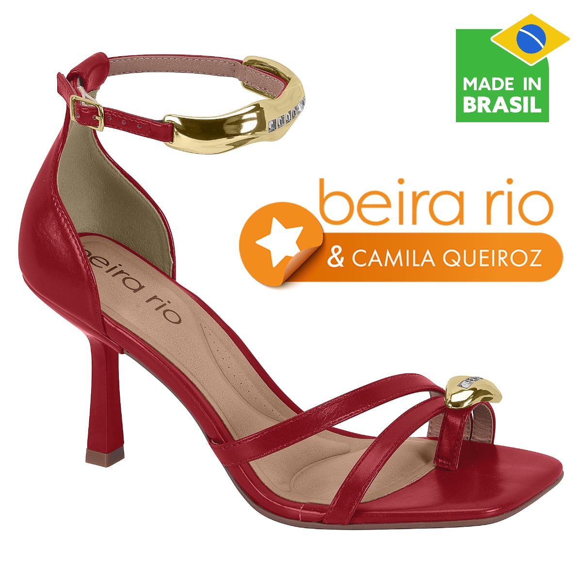 SANDALIAS DE FIESTA MUJER BEIRA RIO ROJO - 1