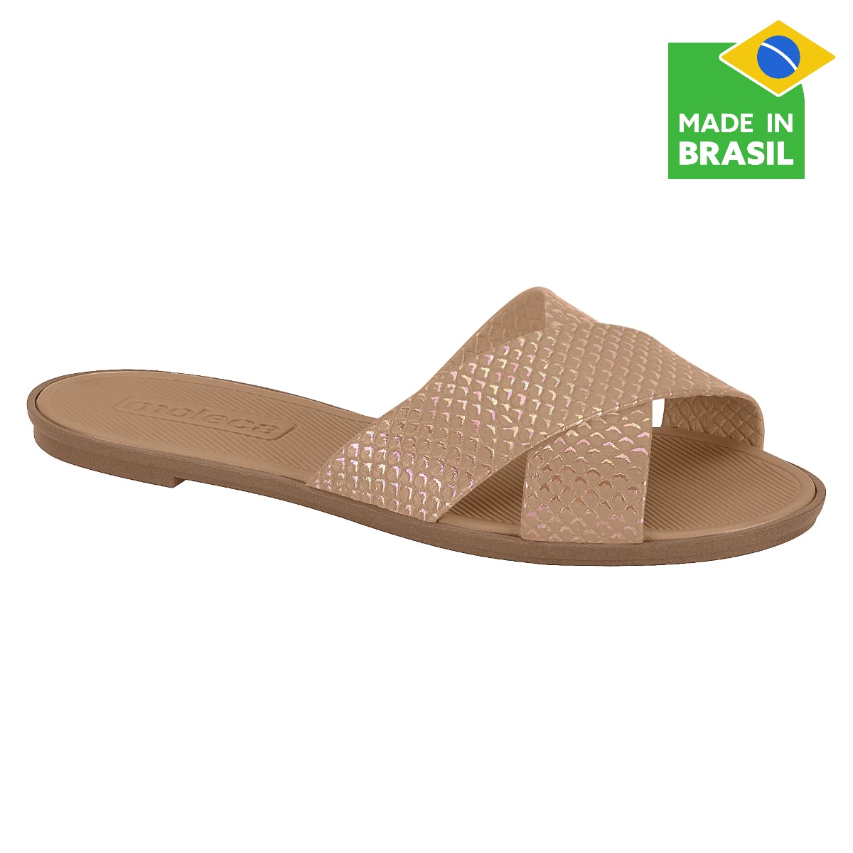 SANDALIAS CASUALES MUJER MOLECA NUDE - 1