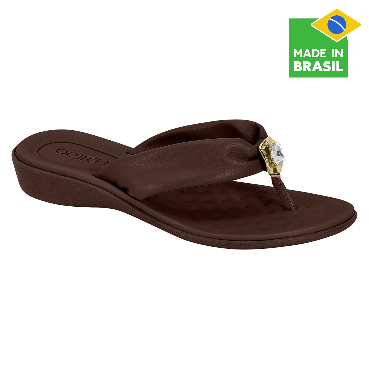 SANDALIAS CASUALES PLATAFORMA MUJER BEIRA RIO CHOCOLATE - 1