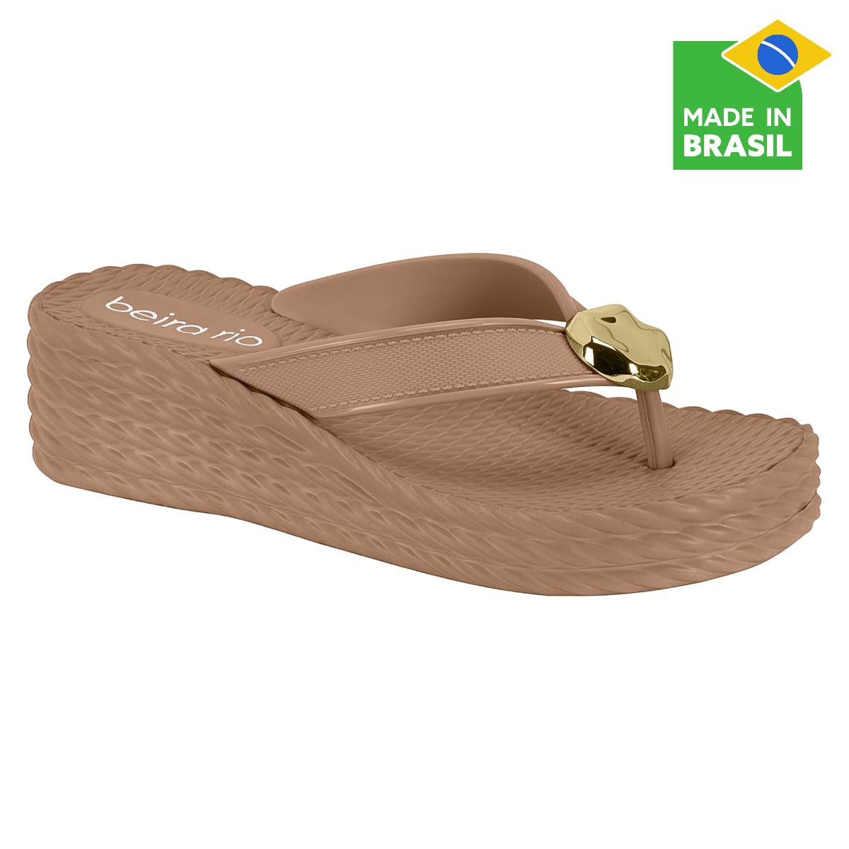 SANDALIAS CASUALES PLATAFORMA MUJER BEIRA RIO PALO ROSA - 1