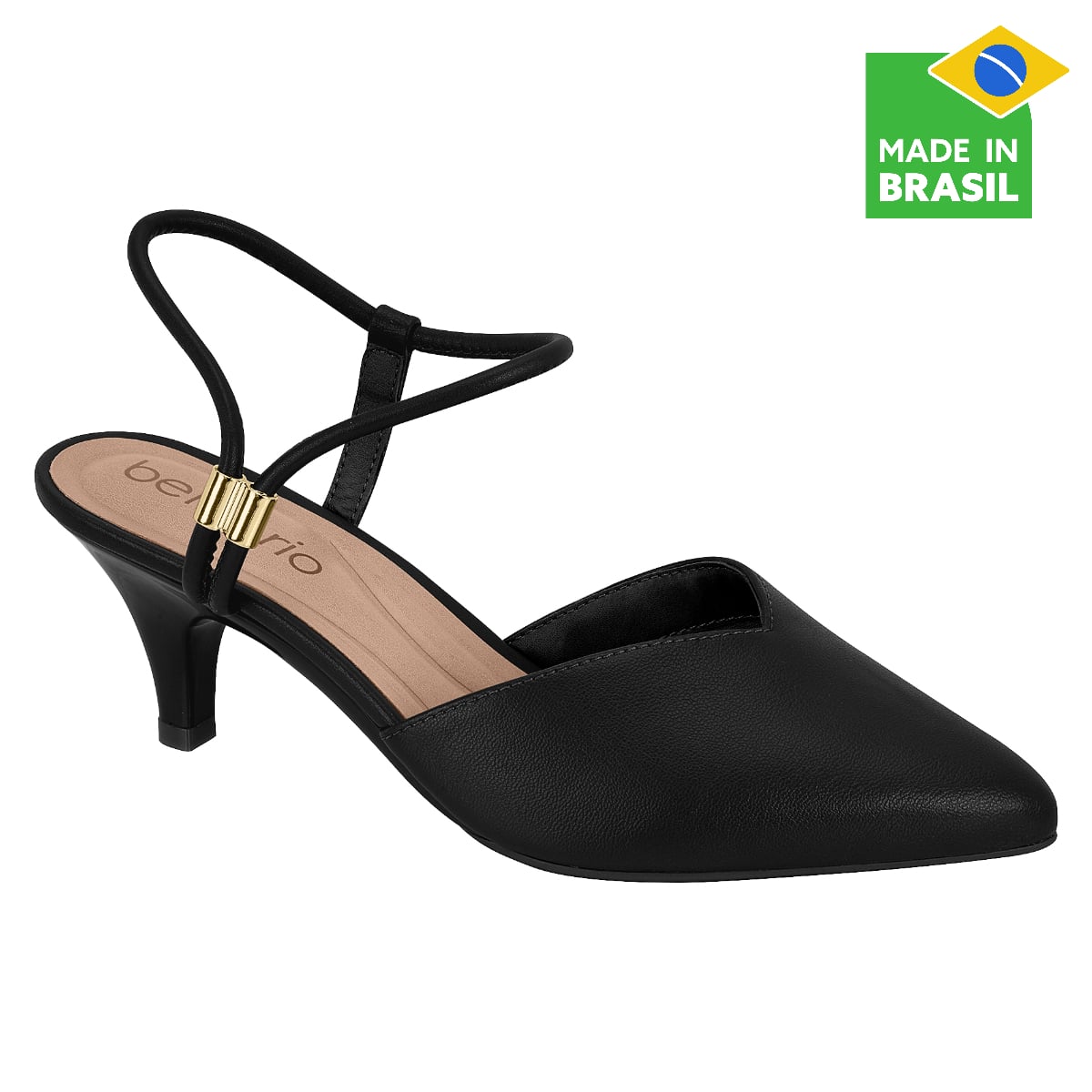 ZAPATOS DE VESTIR MUJER BEIRA RIO NEGRO - 1