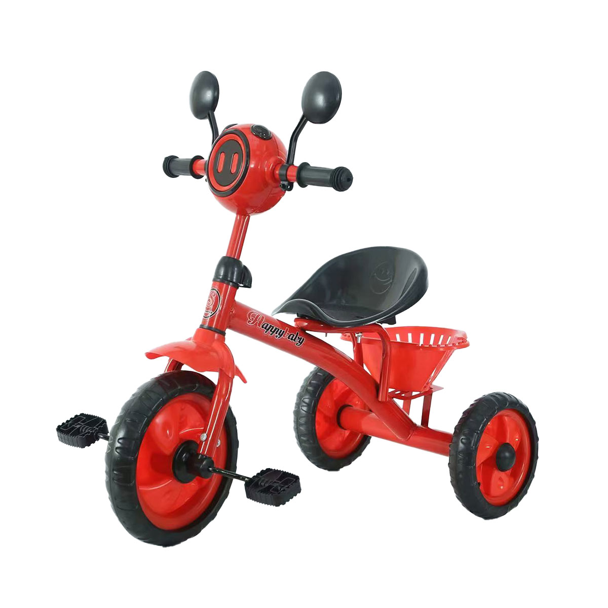 TRICICLO PARA NIÑOS INFANTIL CON DOBLE BANDEJA LUZ SONIDO 864 - 1