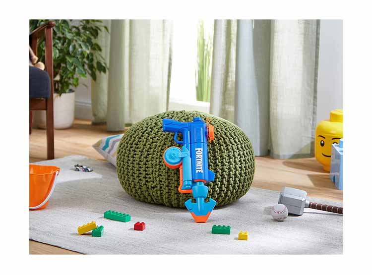 JUGUETE FORTNITE HG - PISTOLA DE AGUA PARA JUEGOS DE AGUA, MARCA NERF - 2